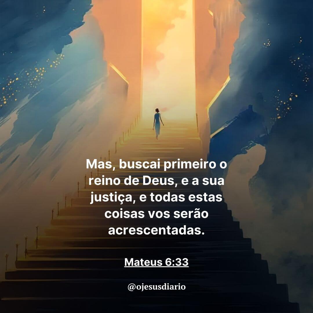 buscai primeiro o reino de Deus